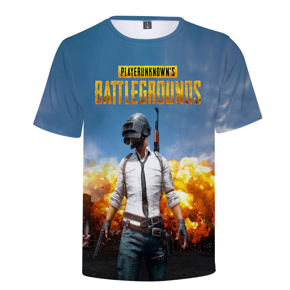 Hot Game PUBG 3D t shirt