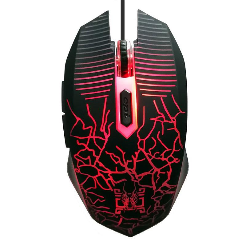 LED Lighting Wired Gaming Mouse